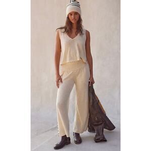 NWOT Free People Set | Sweetish Lemon | Size M